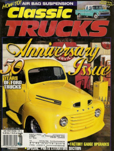 CLASSIC TRUCKS 1998 JUNE - AIR BAG SUSP, 50 YRS FORDS, '48 F-1, REAR UPGR PT 2